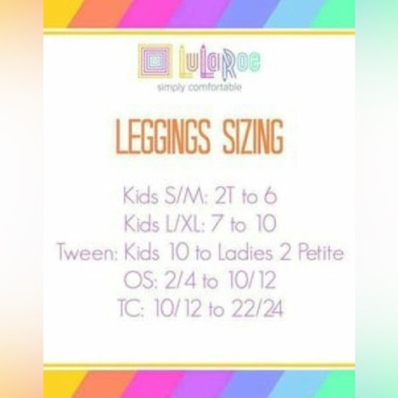 LuLaRoe matching leggings set keys red blue coordinating pair stretchy comfy EUC - Picture 2 of 13